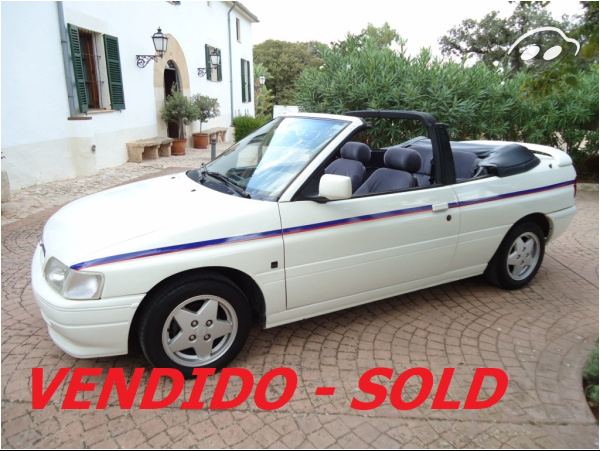 Ford Escort cabrio Karmann 1.6 cc 1