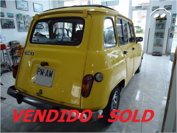 Renault 4L 1.1 cc DESCAPOTABLE 4